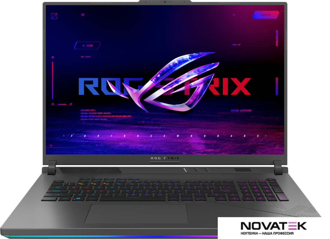 Игровой ноутбук ASUS ROG Strix G18 2024 G814JVR-N6010