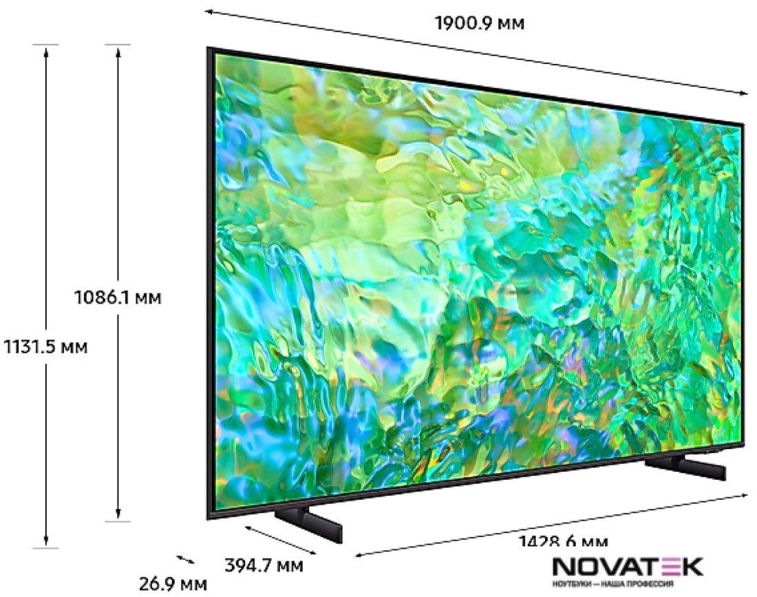 Телевизор Samsung Crystal UHD 4K CU8000 UE85CU8000UXRU