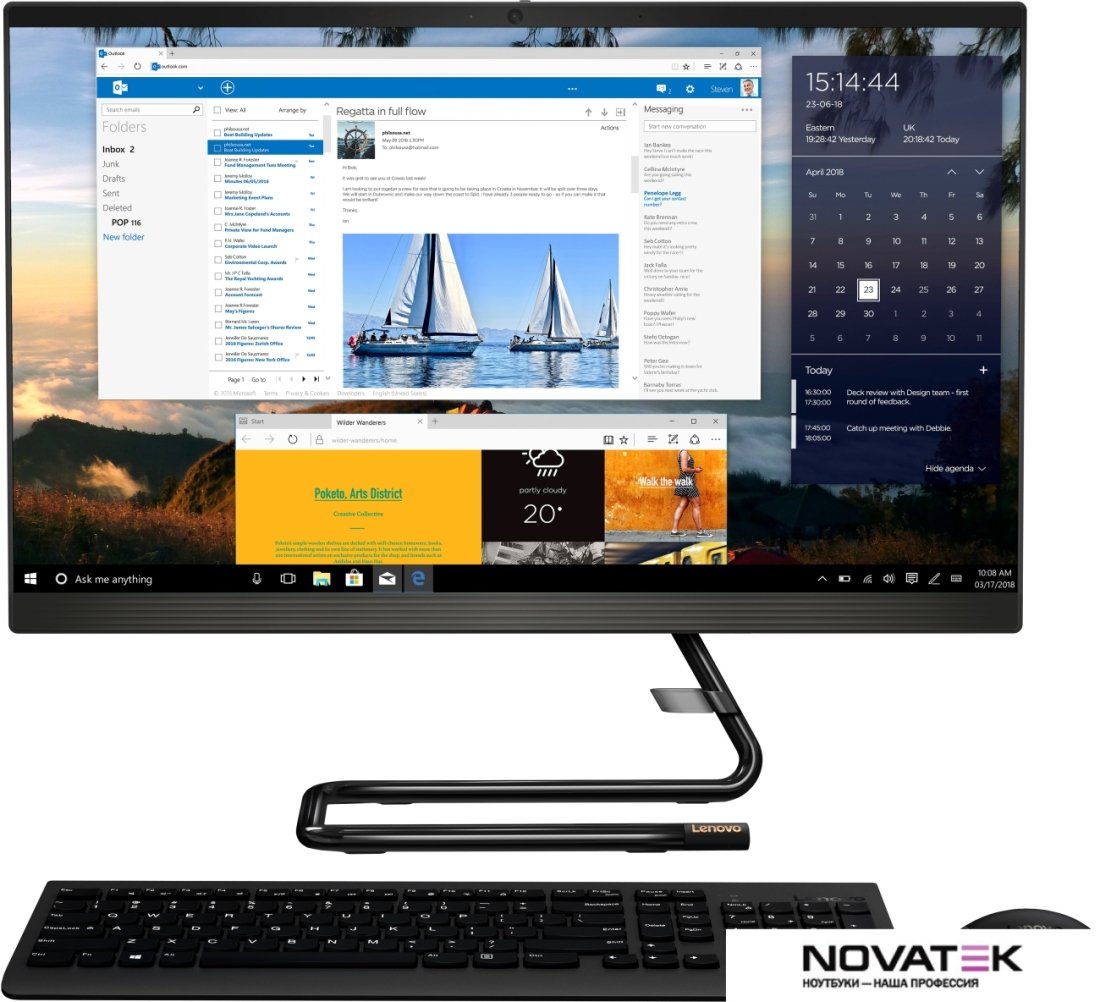 Моноблок Lenovo IdeaCentre A340-24IGM F0E70053RK