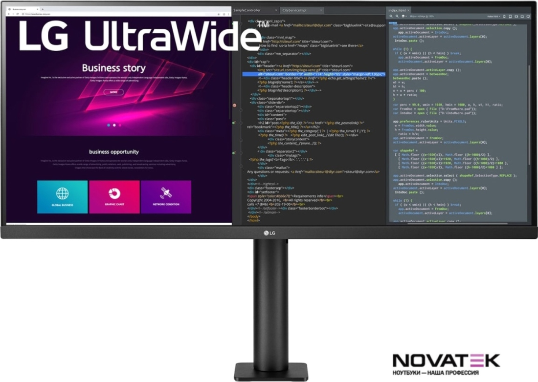 Монитор LG UltraWide 34WN780-B