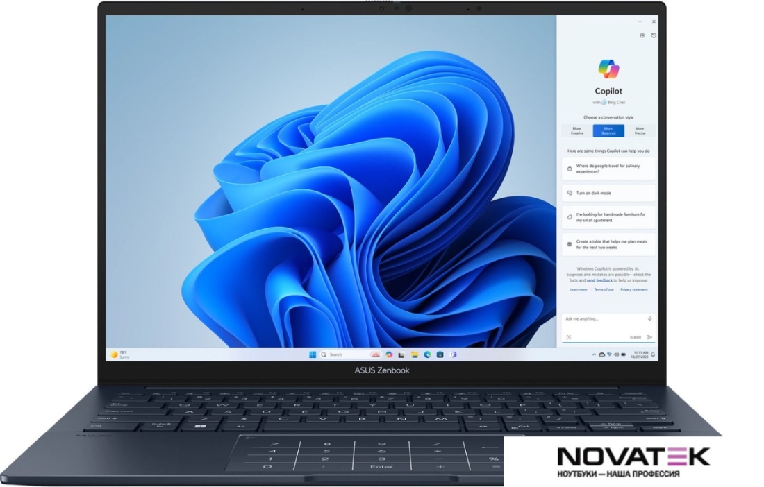 Ноутбук ASUS Zenbook 14 OLED UX3405CA-PP679 Win 11 Pro