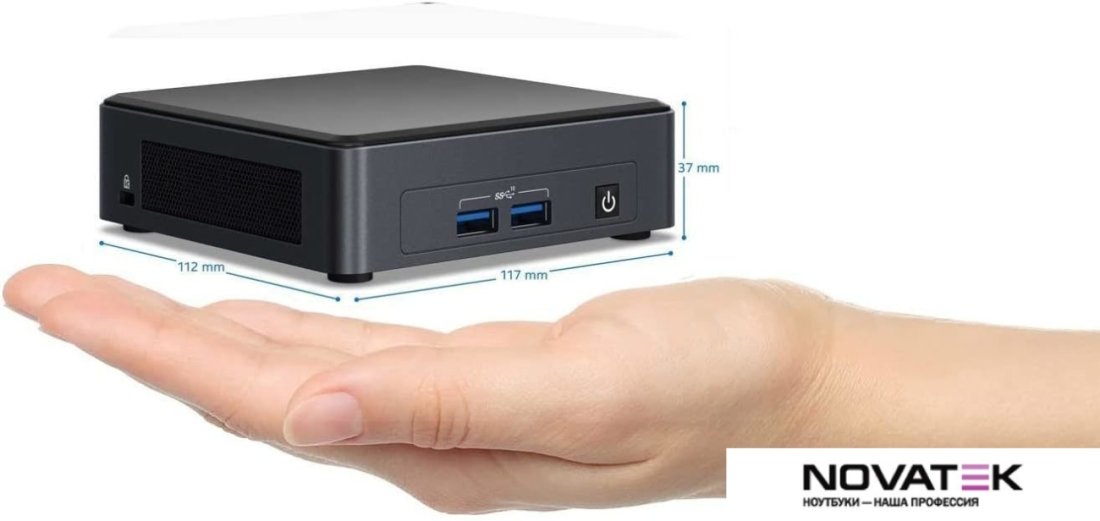 Компактный компьютер Intel NUC 11 Pro Kit NUC11TNKI50000