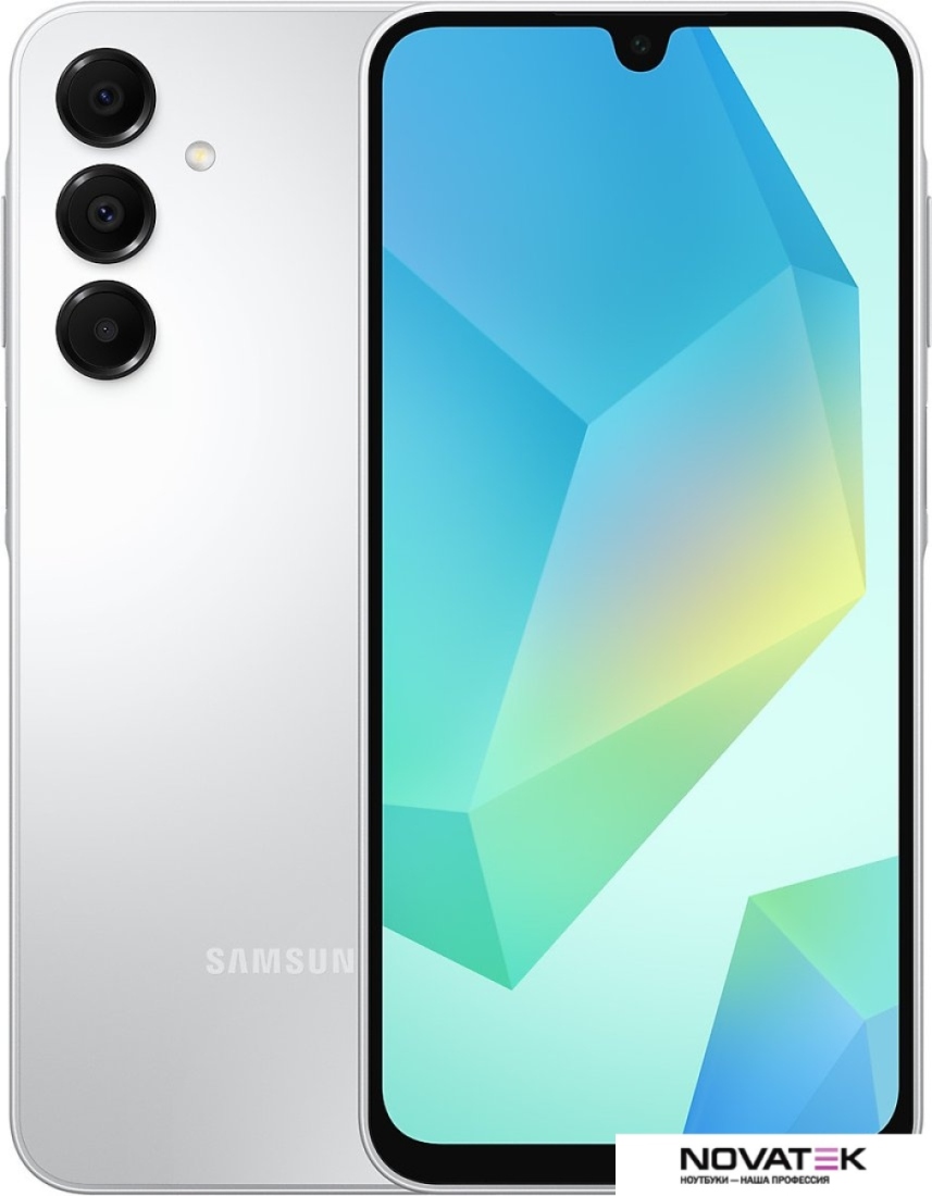 Смартфон Samsung Galaxy A16 SM-A165F 6GB/128GB (серебристый)