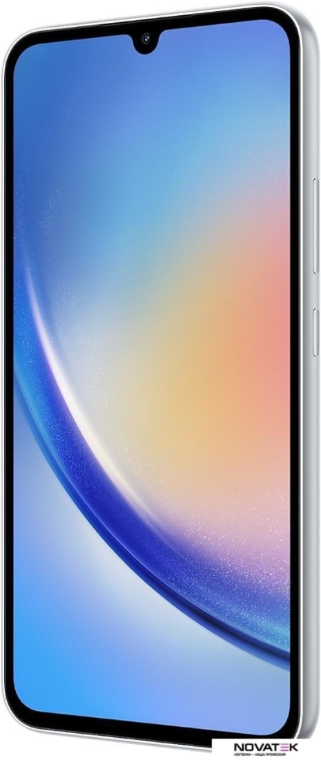 Смартфон Samsung Galaxy A34 5G SM-A346E/DSN 8GB/256GB (серебристый)