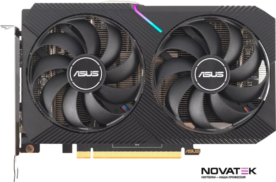 Видеокарта ASUS Dual Radeon RX 6500 XT OC 4GB GDDR6 DUAL-RX6500XT-O4G