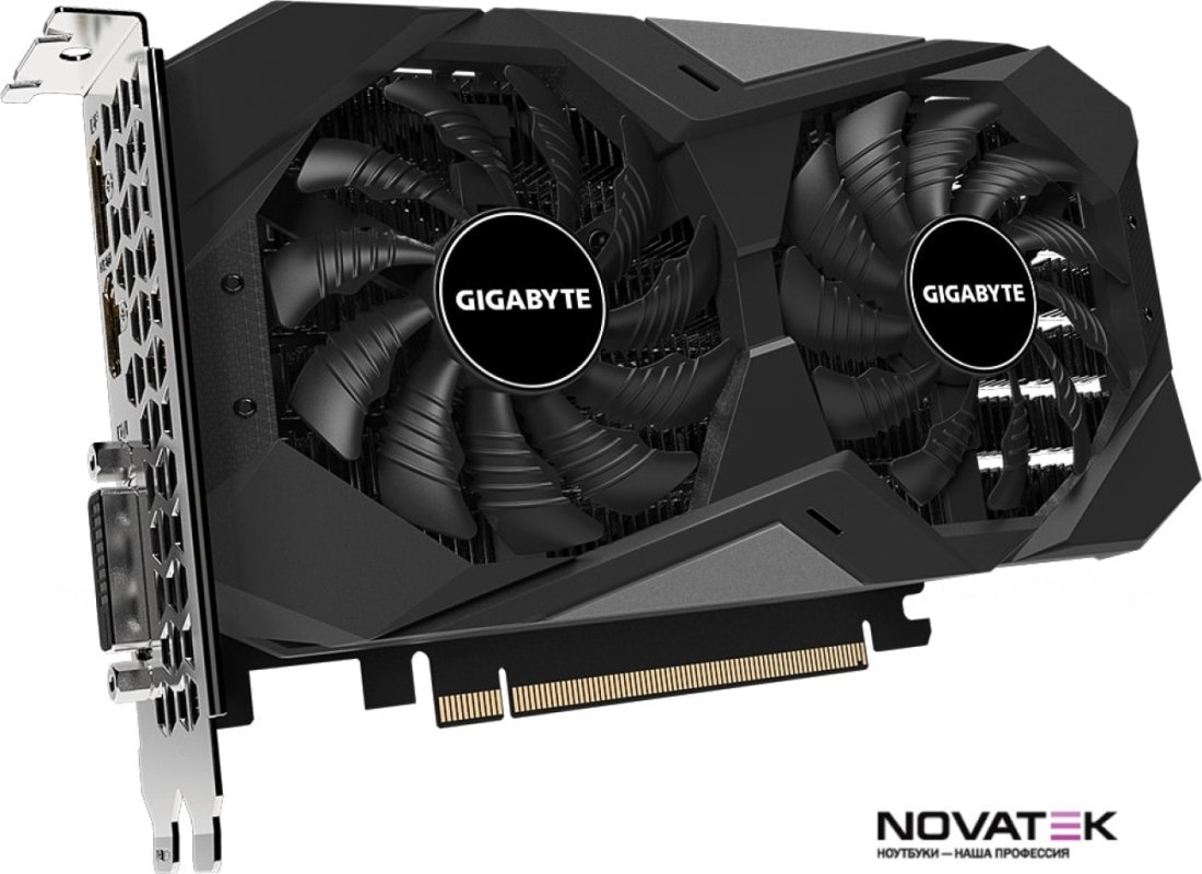 Видеокарта Gigabyte GeForce GTX 1650 D6 WINDFORCE 4G 4GB GDDR6 GV-N1656WF2-4GD