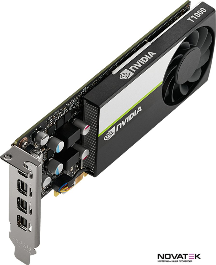 Видеокарта PNY Nvidia T1000 8GB GDDR6 VCNT1000-8GB-BLK