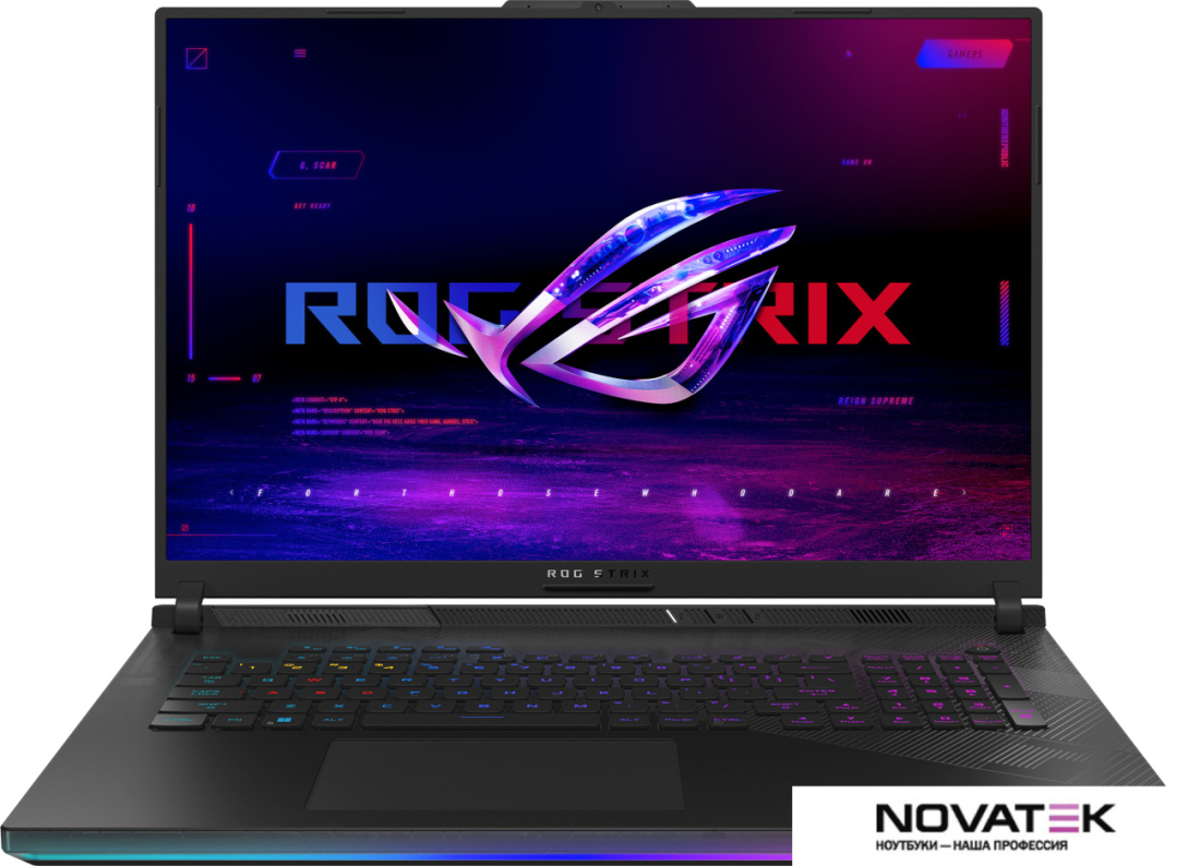 Игровой ноутбук ASUS ROG Strix SCAR 18 2024 G834JYR-R6080W