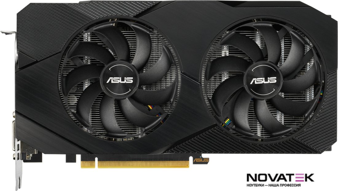 Видеокарта ASUS GeForce RTX 2060 Evo OC Edition 12GB DUAL-RTX2060-O12G-EVO