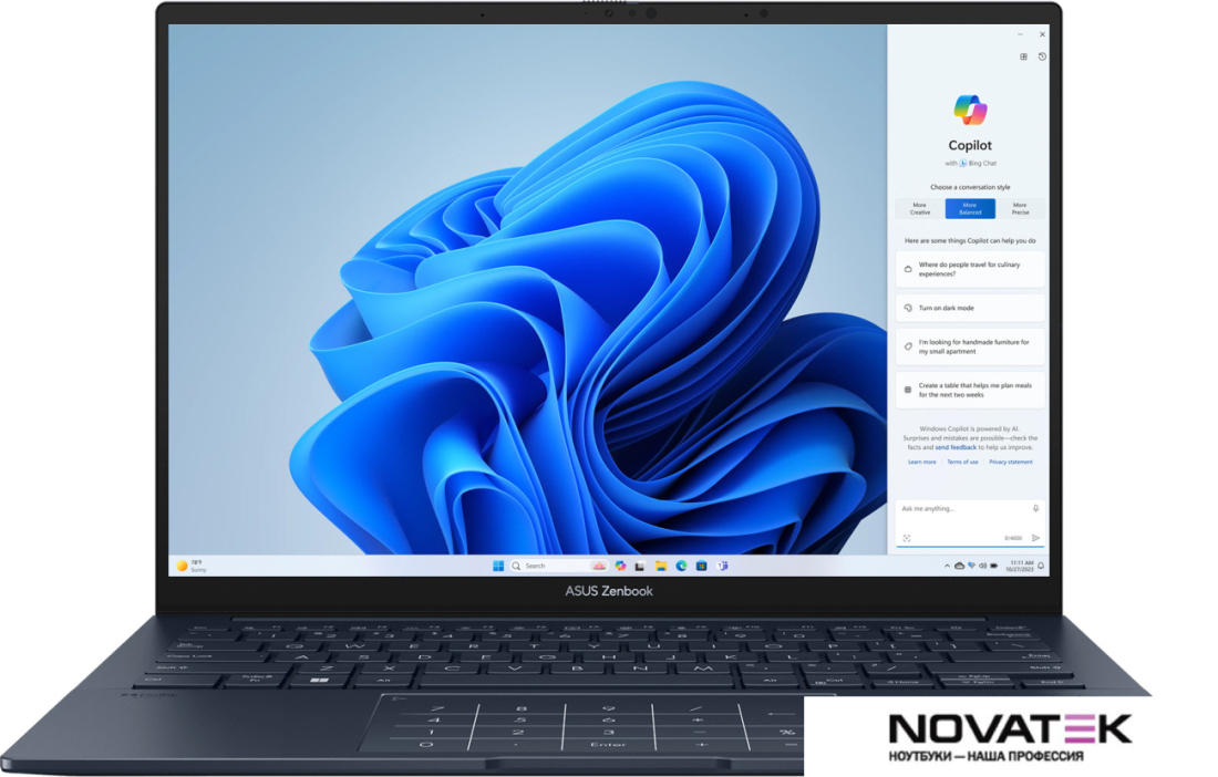 Ноутбук ASUS Zenbook 14 OLED UX3405MA-QD652