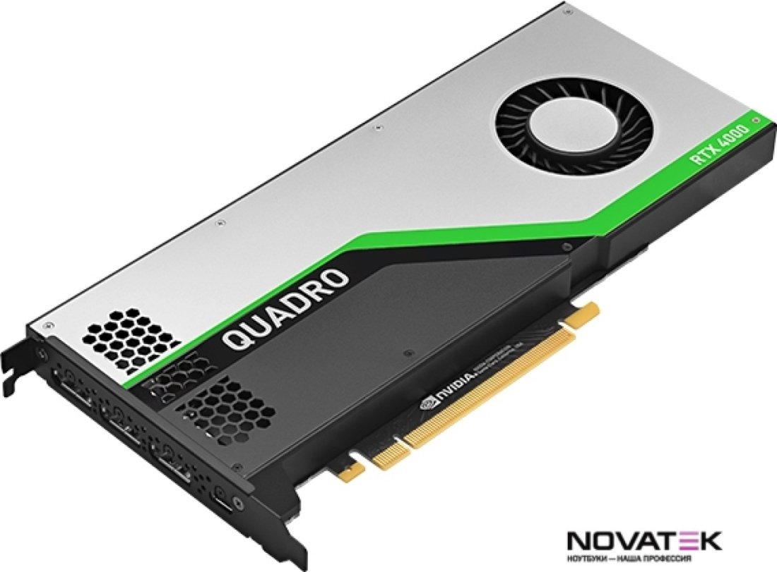 Видеокарта PNY Quadro RTX 4000 8GB GDDR6 VCQRTX4000-PB