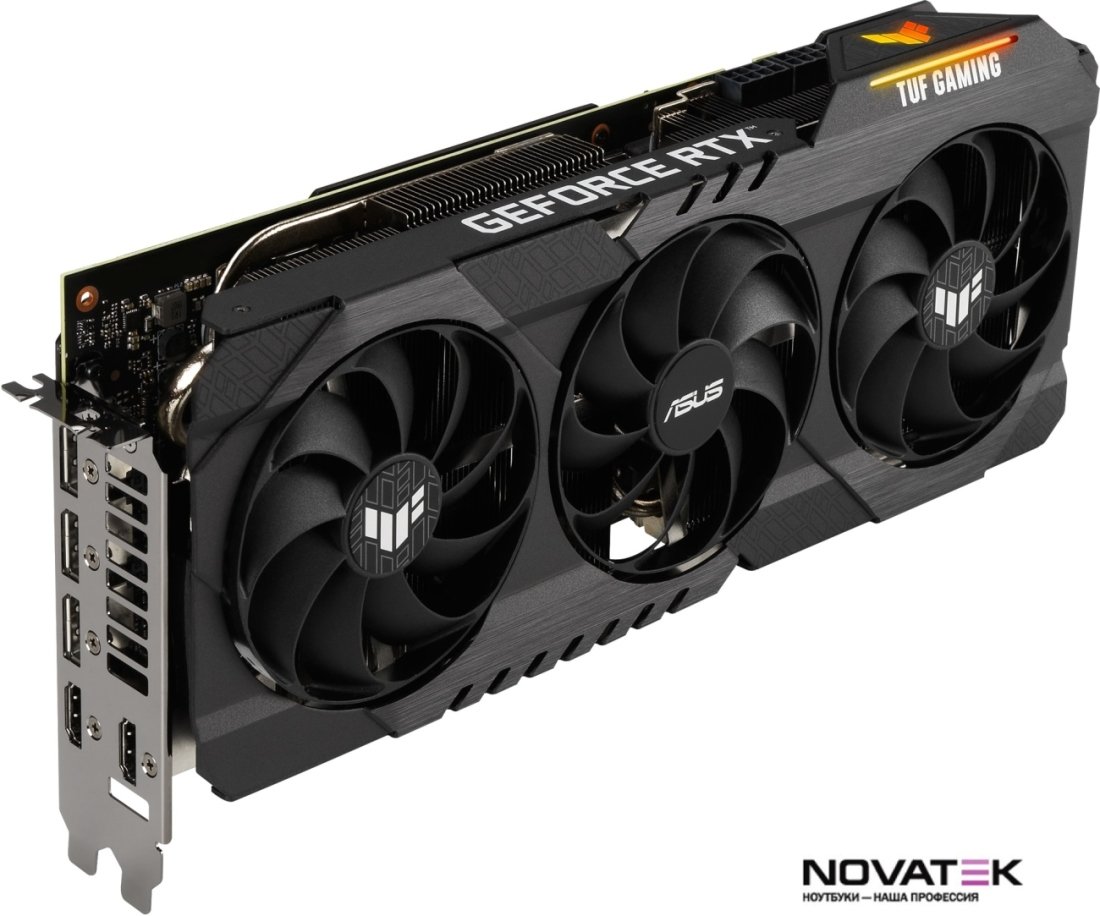 Видеокарта ASUS TUF Gaming GeForce RTX 3070 Ti OC 8GB GDDR6X