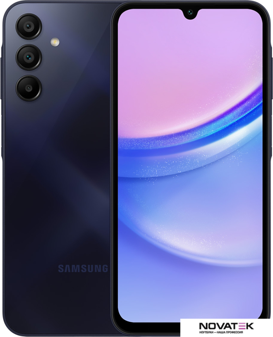 Смартфон Samsung Galaxy A15 8GB/256GB (темно-синий, без Samsung Pay)