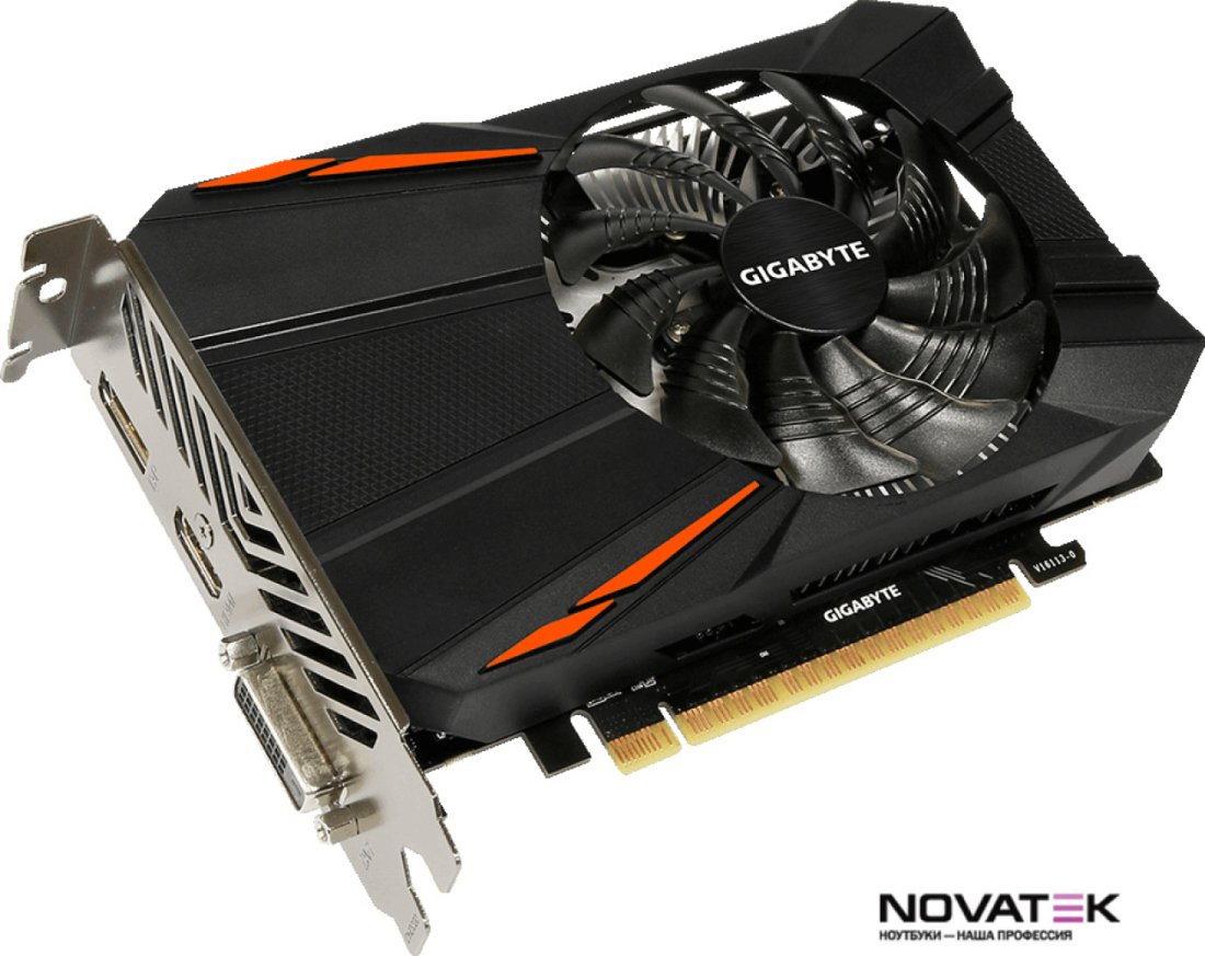 Видеокарта Gigabyte GeForce GTX 1050 Ti D5 4GB GDDR5 [GV-N105TD5-4GD]