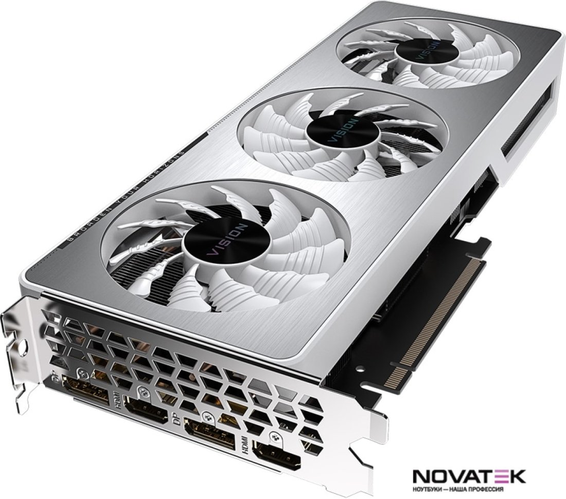 Видеокарта Gigabyte GeForce RTX 3060 Ti Vision OC 8G GDDR6 (rev. 2.0)