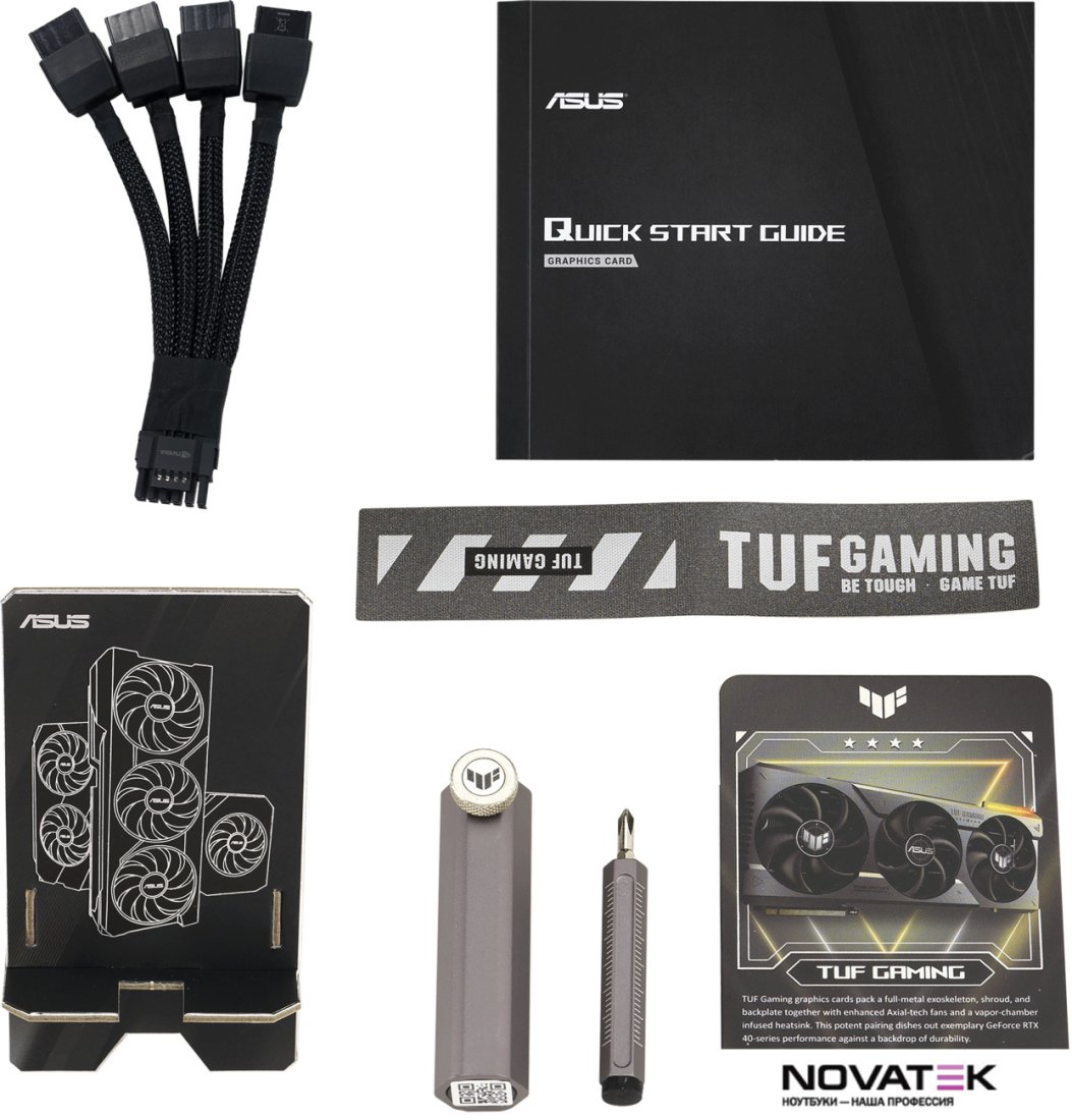 Видеокарта ASUS TUF Gaming GeForce RTX 4090 OC Edition 24GB GDDR6X TUF-RTX4090-O24G-GAMING