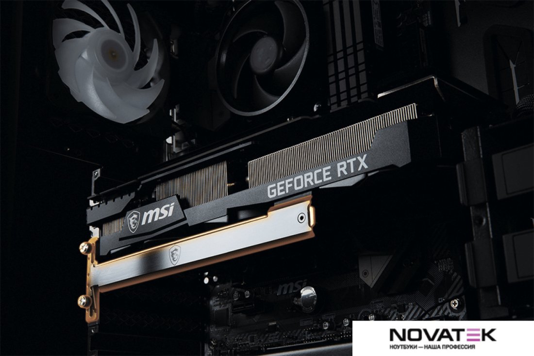 Видеокарта MSI GeForce RTX 3060 Ti Ventus 3X 8GD6X OC