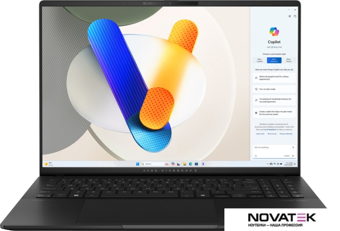 Ноутбук ASUS Vivobook S 16 OLED S5606CA-RI175 Win 11 Pro