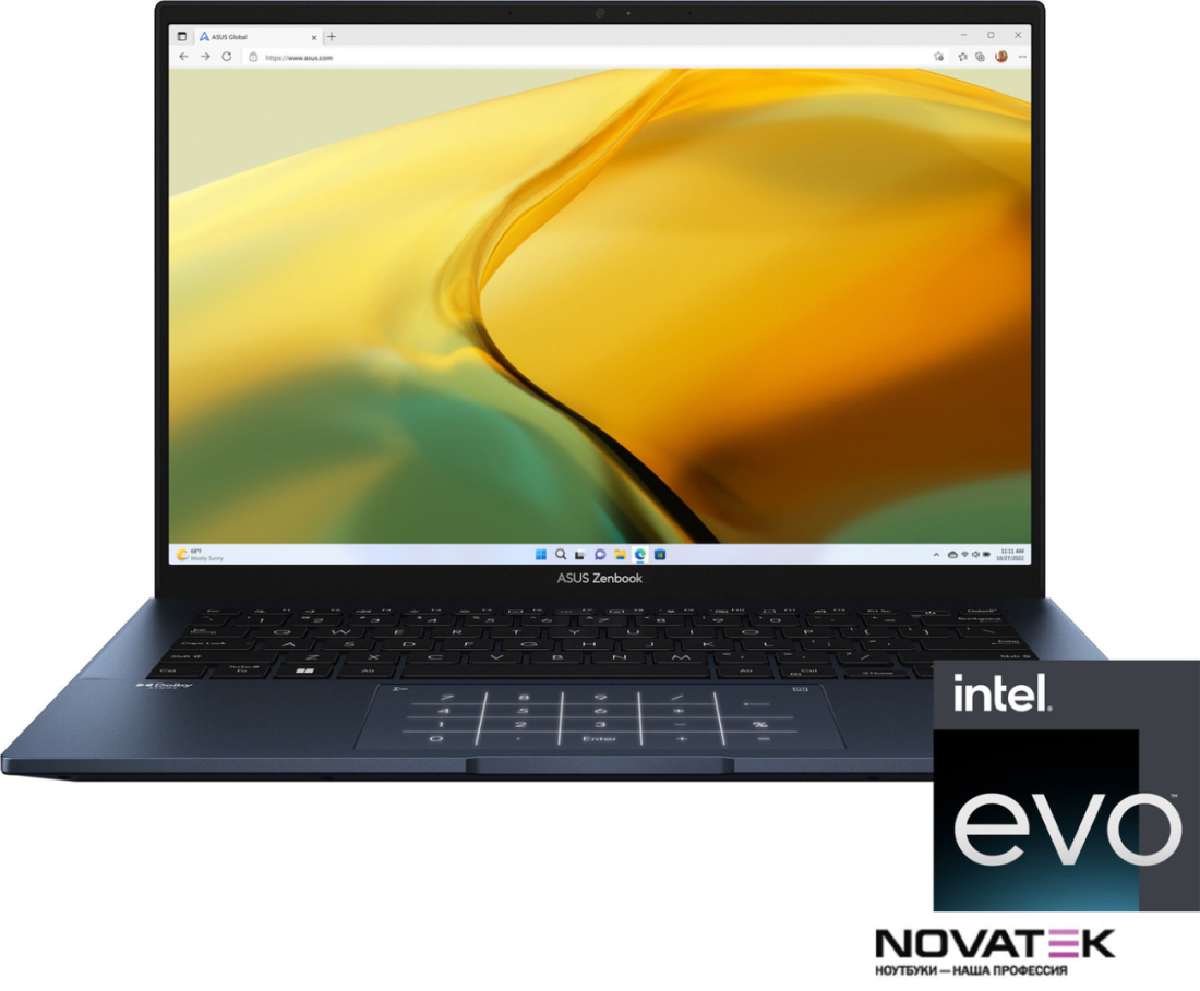 Ноутбук ASUS Zenbook 14 UX3402VA-KM749