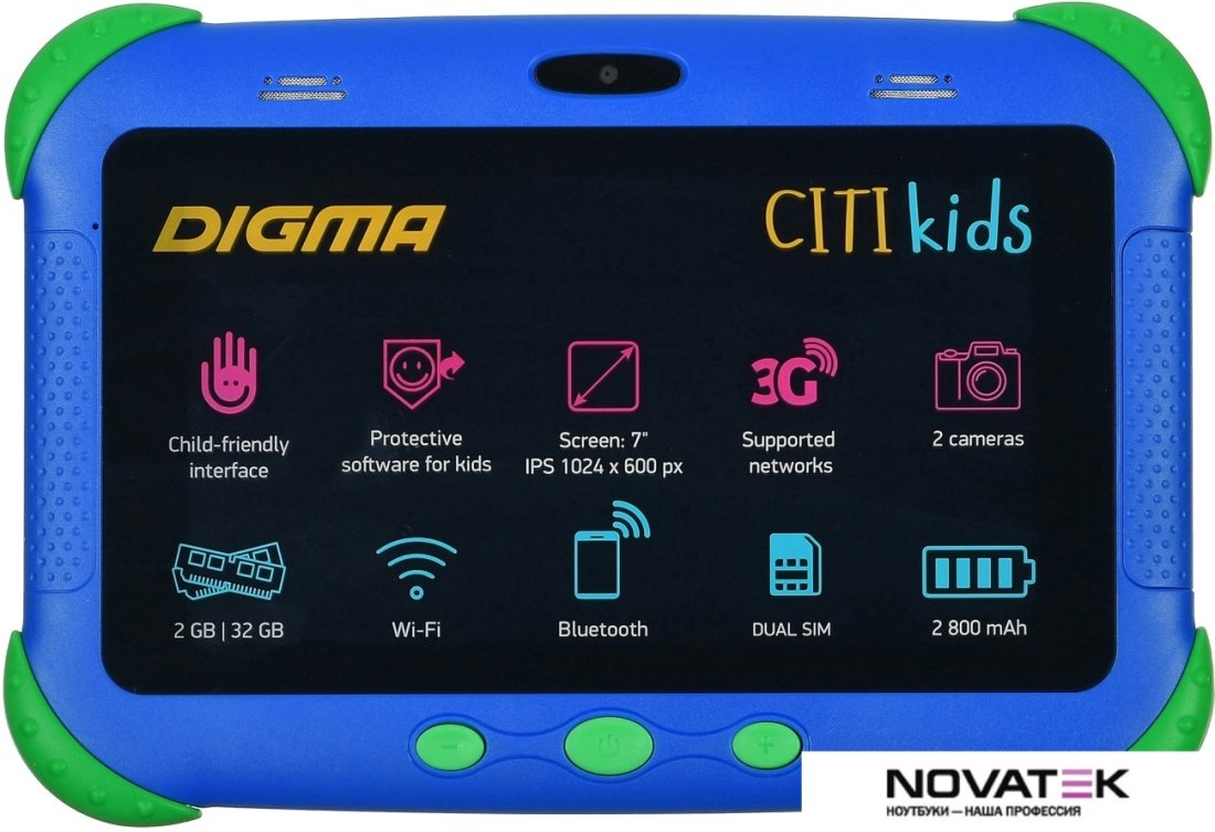 Планшет Digma CITI Kids CS7216MG 32GB 3G (синий)