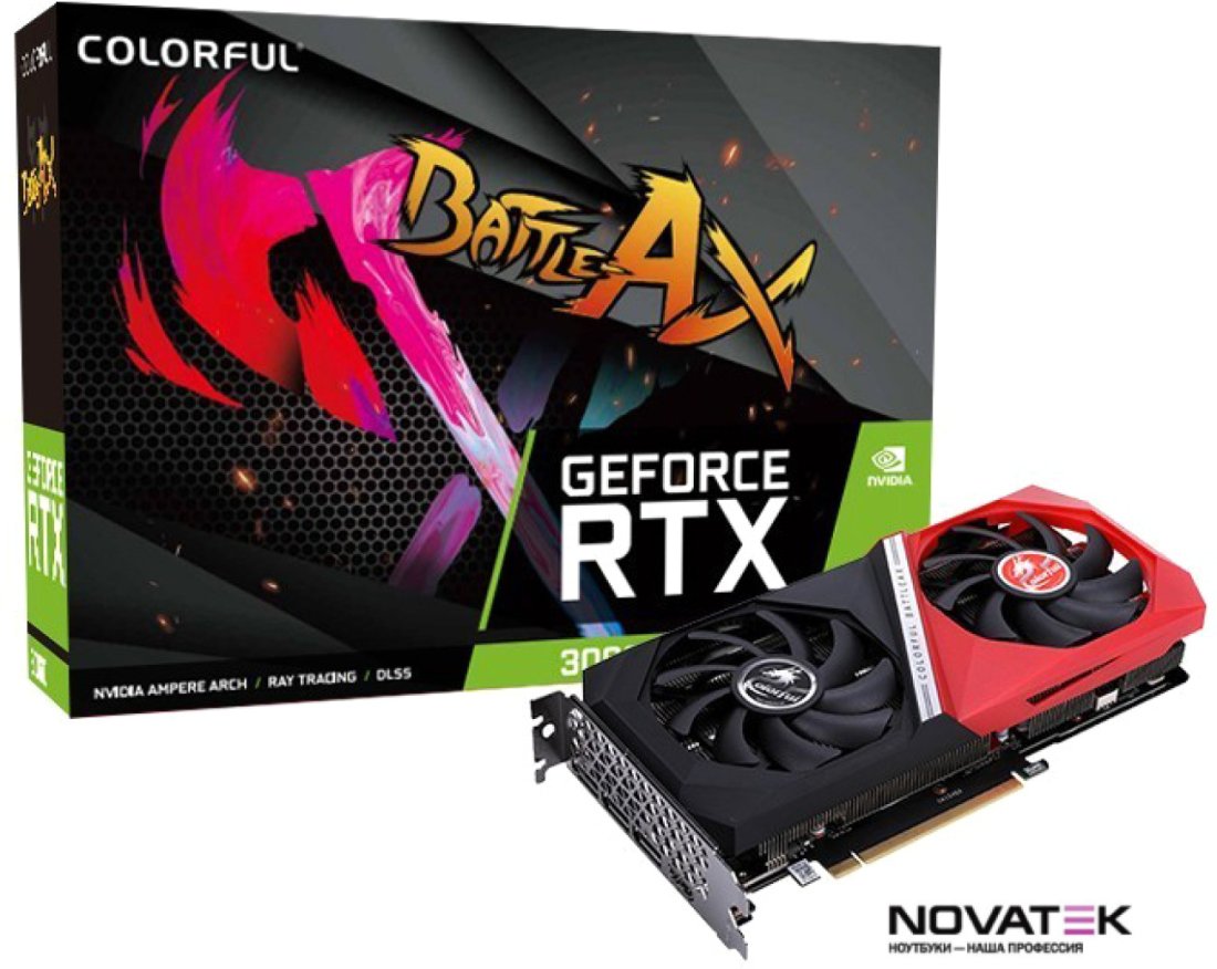 Видеокарта Colorful GeForce RTX 3060 NB DUO 12G V2 L-V