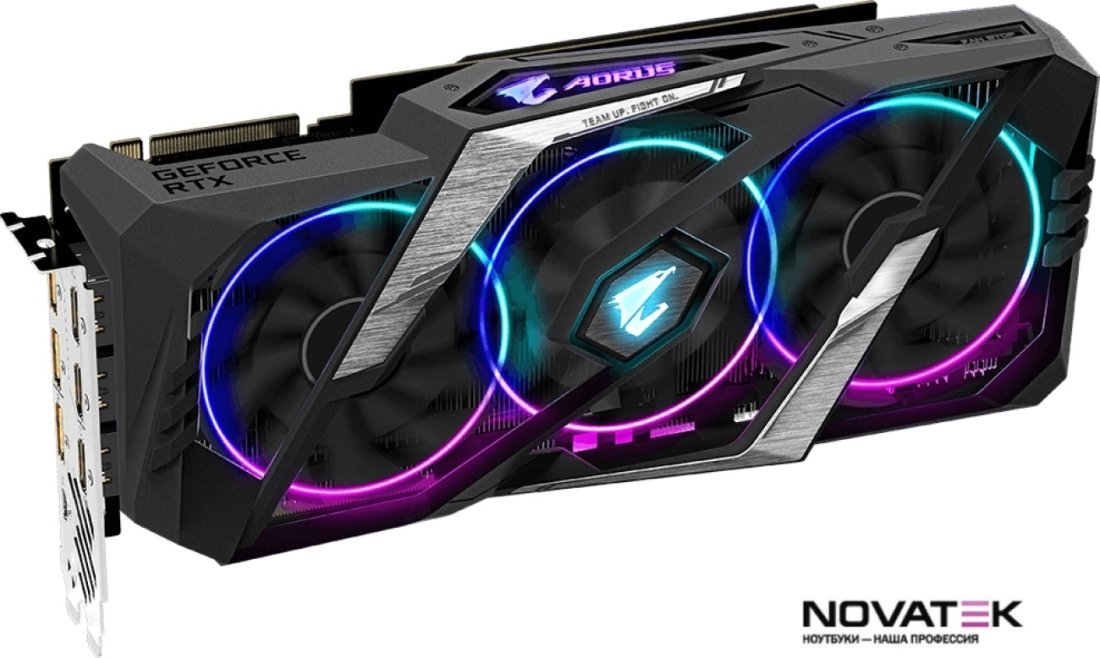 Видеокарта Gigabyte AORUS GeForce RTX 2080 Super 8G GV-N208SAORUS-8GC