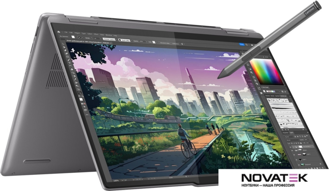 Ноутбук 2-в-1 Lenovo Yoga 7 2-in-1 14AHP9 83DK000FUS