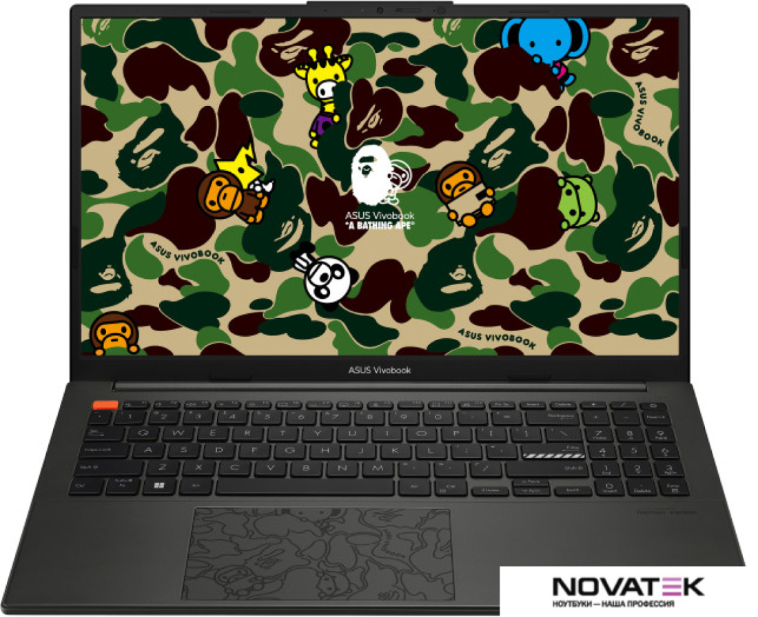 Ноутбук ASUS VivoBook S15 OLED BAPE Edition K5504VA-MA343W