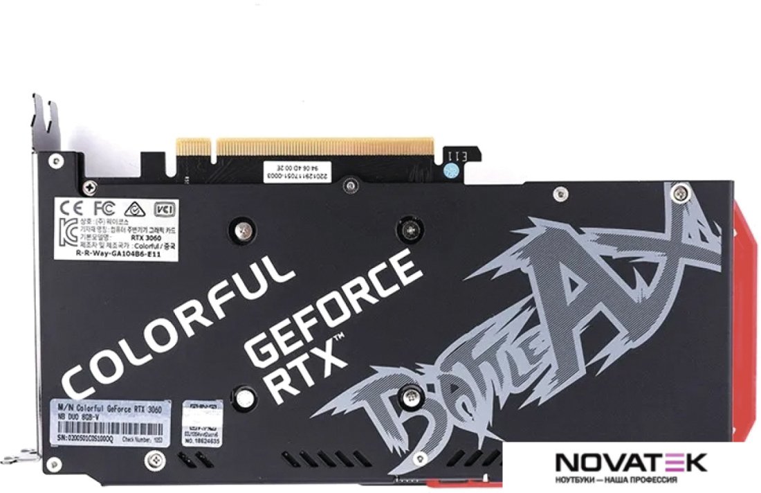 Видеокарта Colorful GeForce RTX 3060 NB DUO 8GB-V