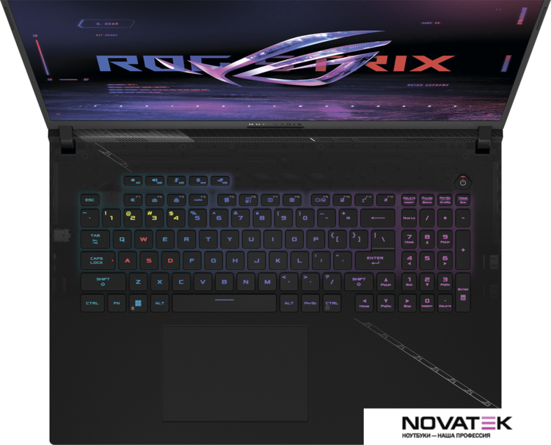 Игровой ноутбук ASUS ROG Strix SCAR 18 2023 G834JY-N6038