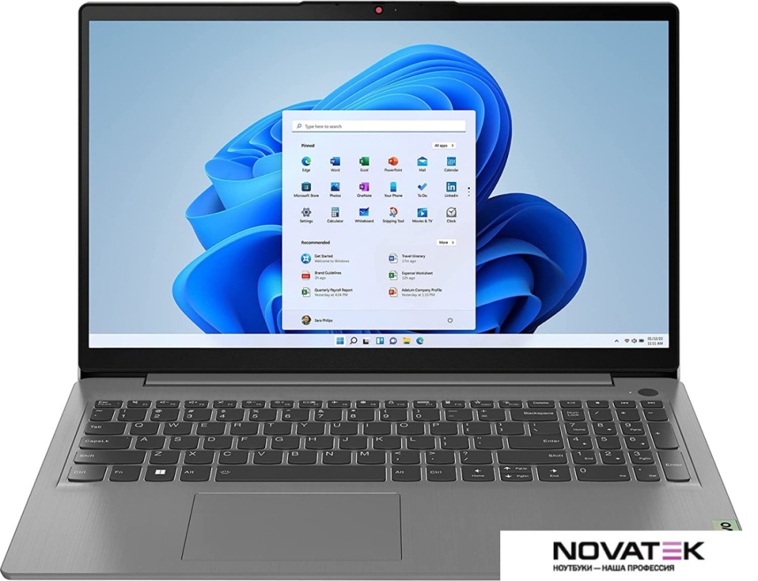 Ноутбук Lenovo IdeaPad 3 15IAU7 82RK00R3RK