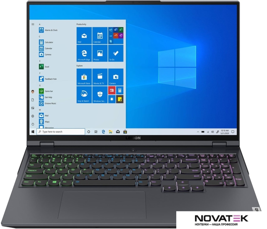 Игровой ноутбук Lenovo Legion 5 Pro 16ACH6H 82JQ00QQMH