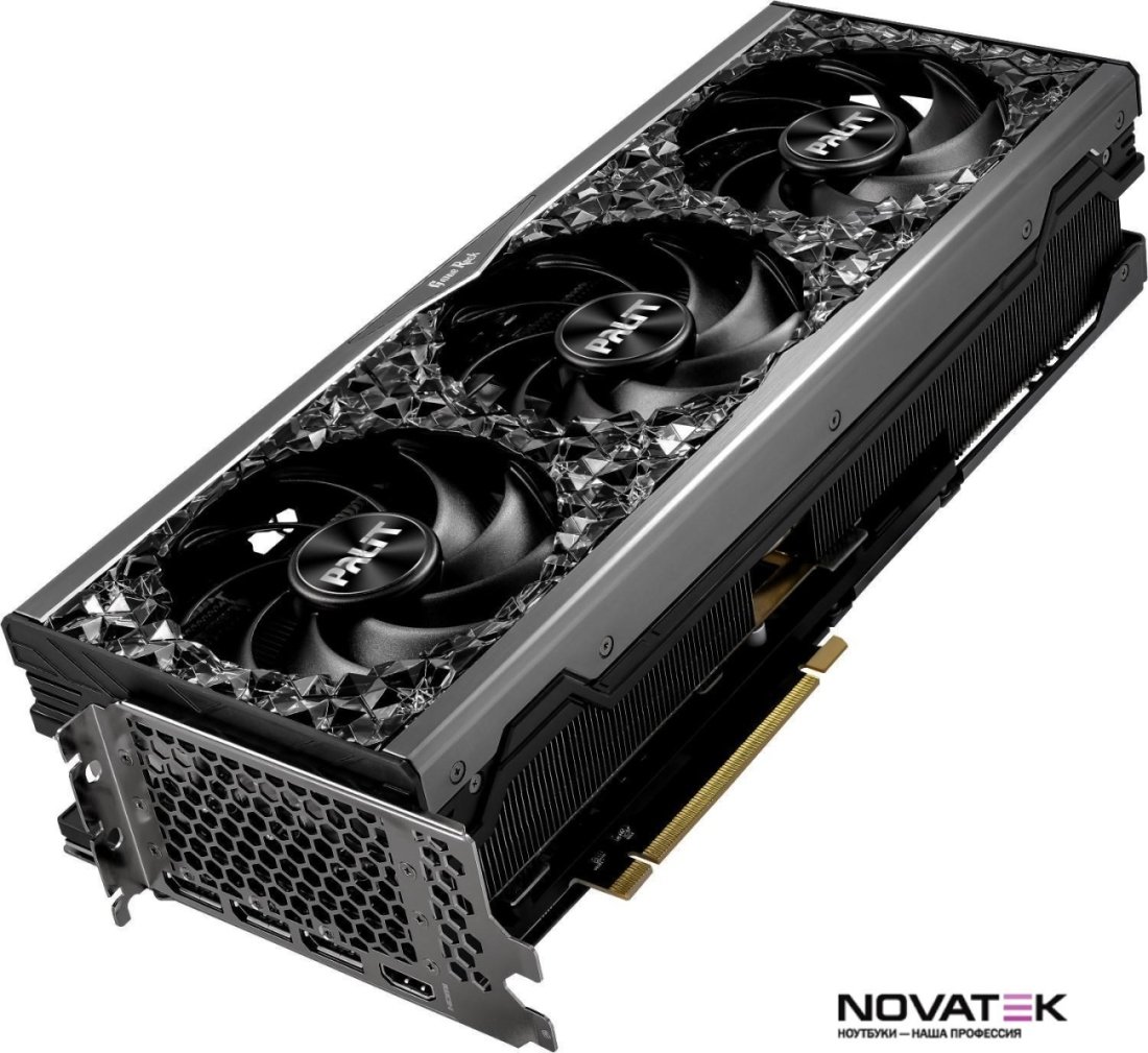 Видеокарта Palit GameRock Midnight Kaleidoscope GeForce RTX 4080 16GB OC NED4080S19T2-1030G