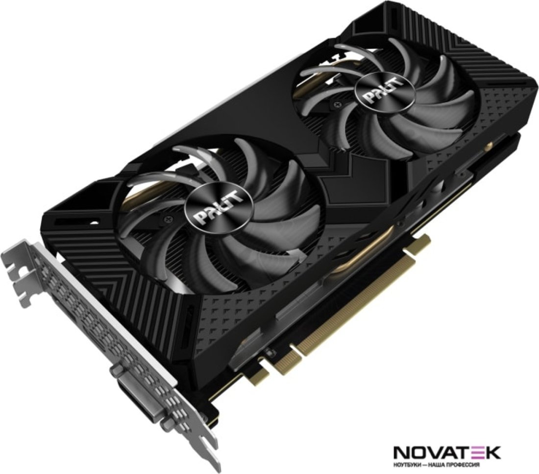 Видеокарта Palit GeForce RTX 2060 Super Dual 8GB GDDR6 NE6206S018P2-1160A-1