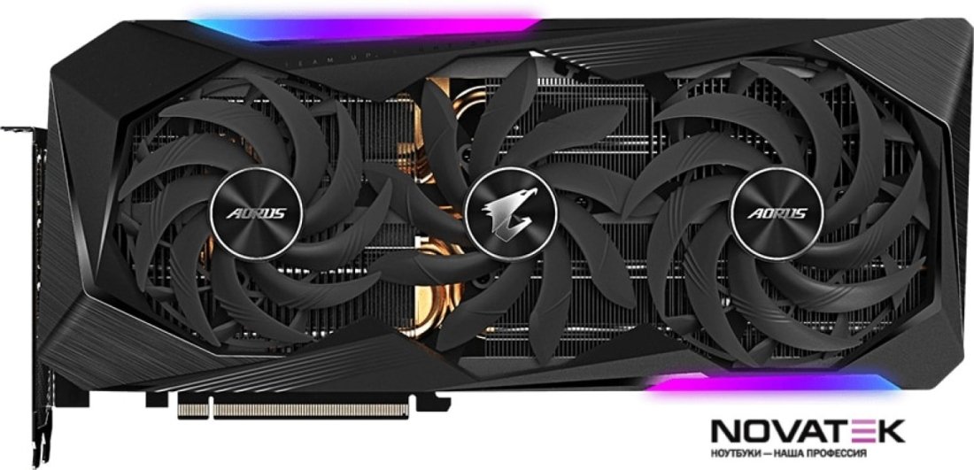 Видеокарта Gigabyte Aorus GeForce RTX 3070 Ti Master 8G GDDR6X GV-N307TAORUS M-8GD