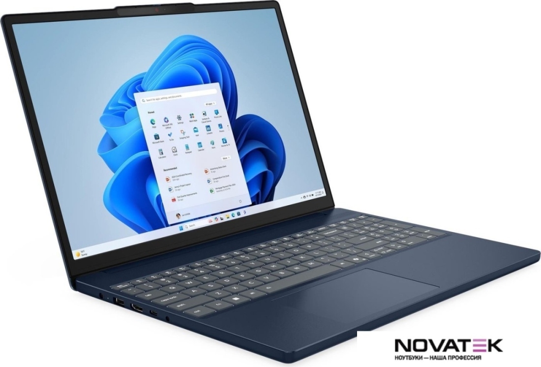 Ноутбук Lenovo Ideapad Slim 3 15ARP10 83K7XXXXXX blue