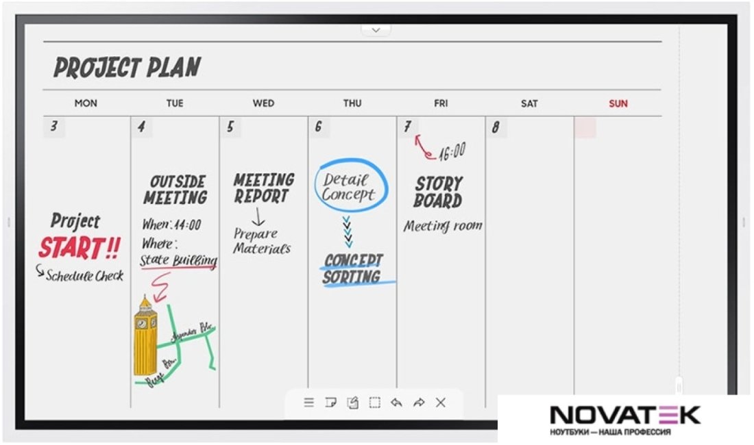 Интерактивная панель Samsung Flip WM65R