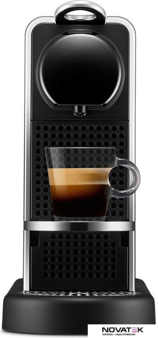 Капсульная кофеварка Nespresso Citiz Platinum C140 (серебристый)