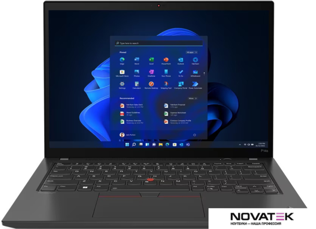 Рабочая станция Lenovo ThinkPad P14s Gen 4 Intel 21HGS4KG00