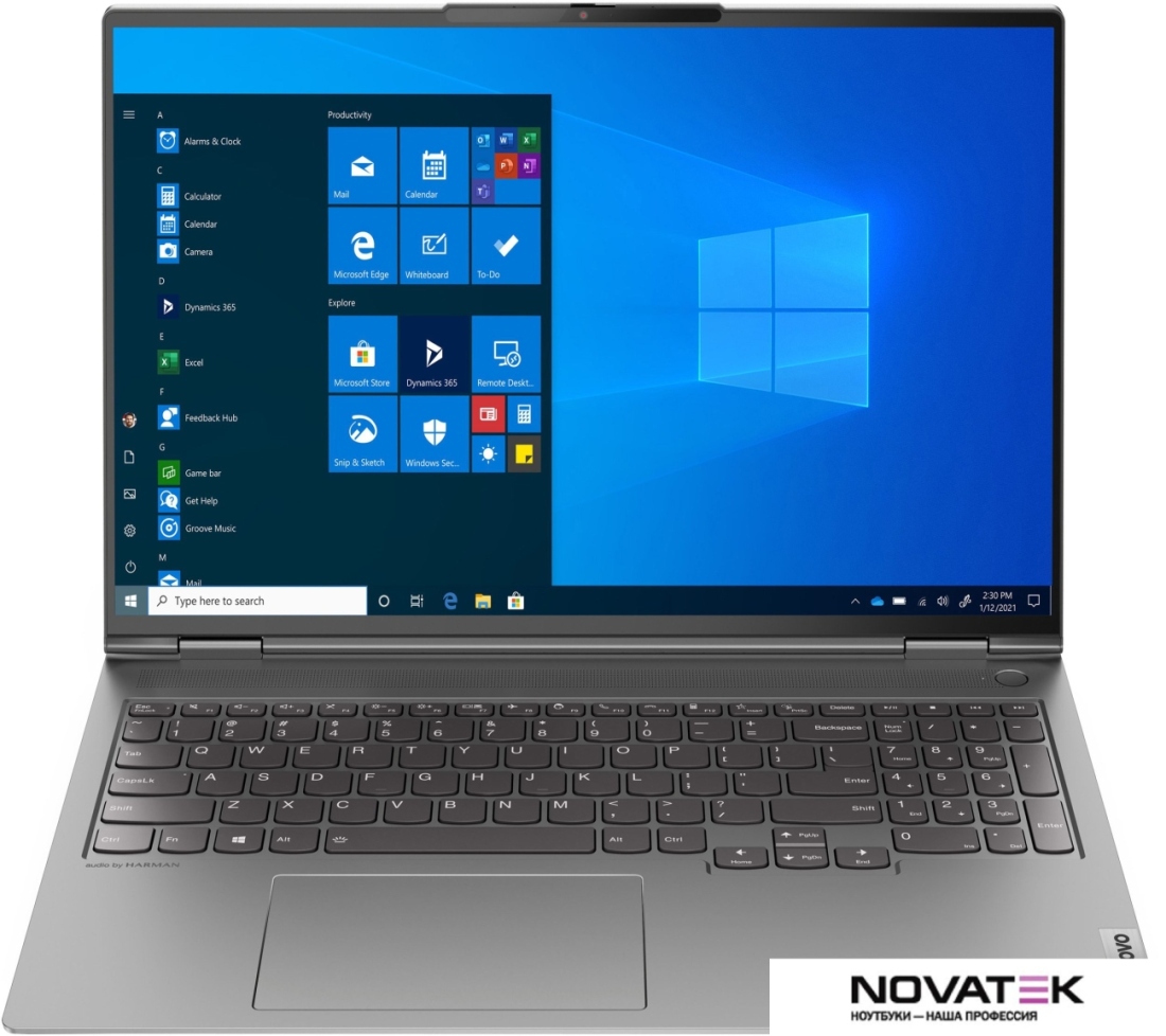 Ноутбук Lenovo ThinkBook 16p G2 ACH 20YM002WPB