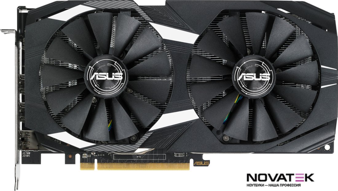 Видеокарта ASUS Radeon RX 6750 XT OC Edition 12GB GDDR6 DUAL-RX6750XT-O12G