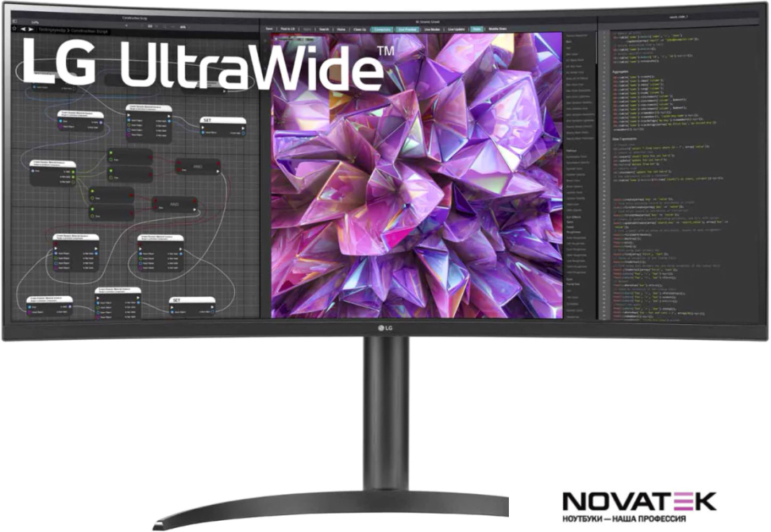 Монитор LG UltraWide 34WQ75C-B