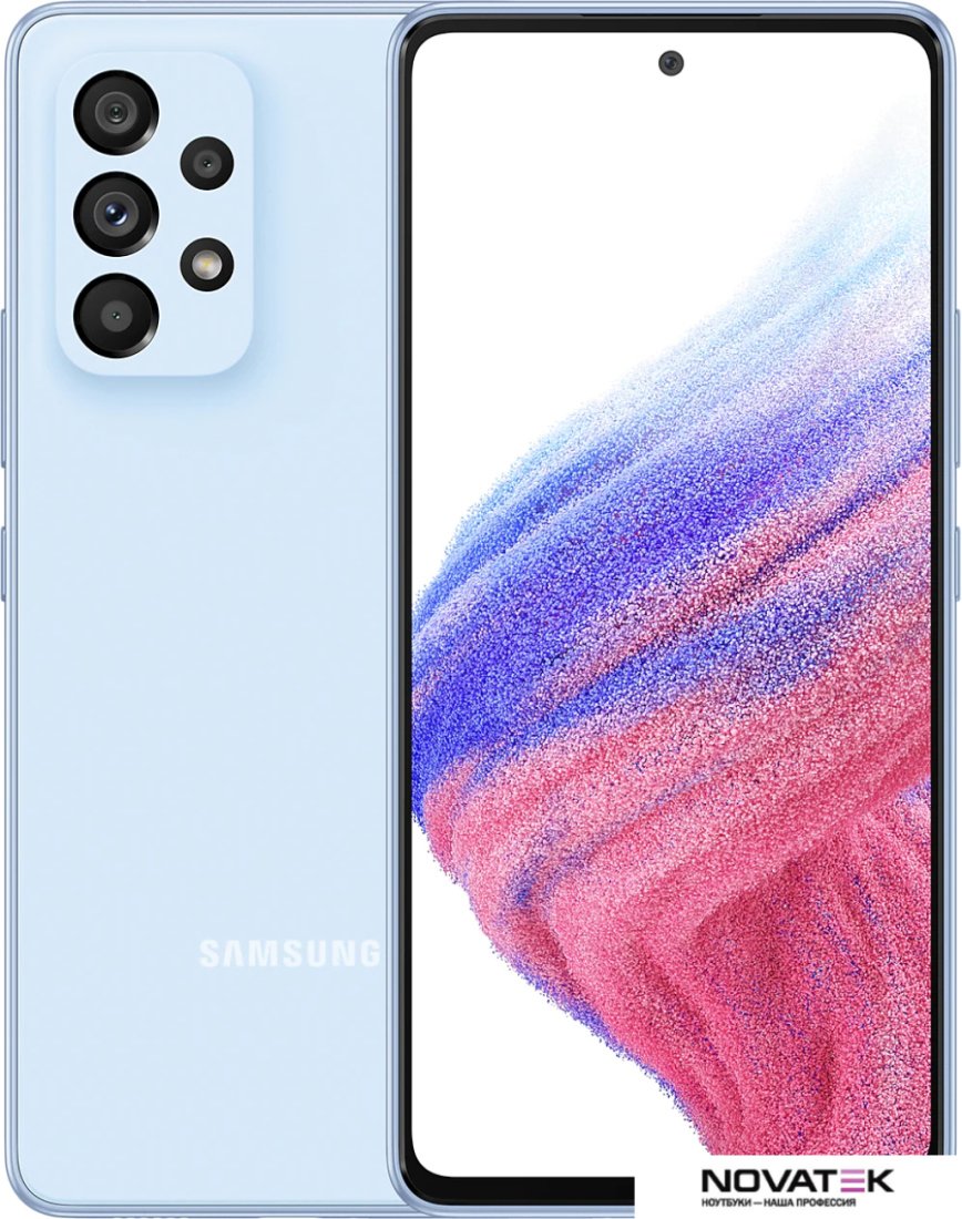 Смартфон Samsung Galaxy A53 5G SM-A536B/DS 6GB/128GB (голубой)