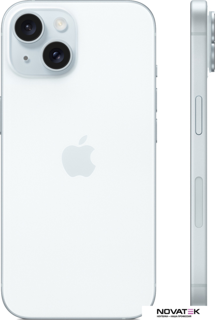 Смартфон Apple iPhone 15 128GB (голубой)