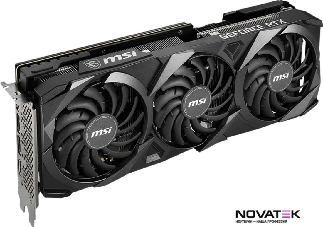 Видеокарта MSI GeForce RTX 3060 Ti Ventus 3X 8GD6X OC