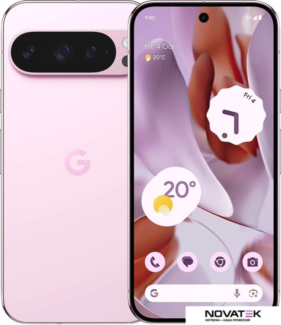 Смартфон Google Pixel 9 Pro 16GB/256GB (розовый кварц)