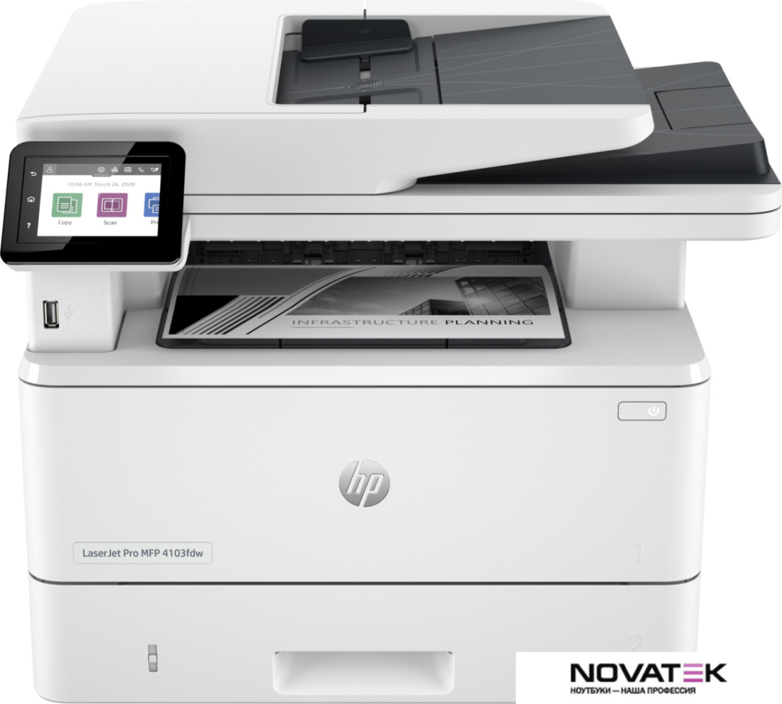 МФУ HP LaserJet Pro MFP 4103fdw 2Z629A