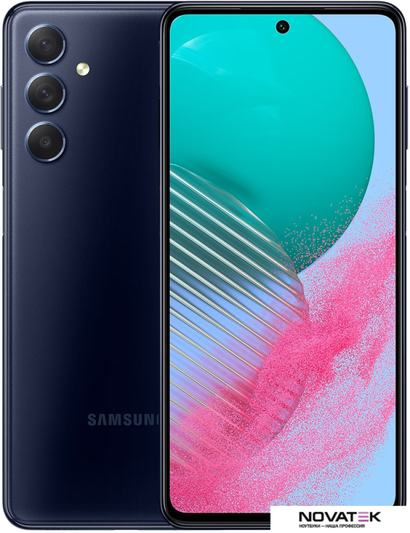 Смартфон Samsung Galaxy M54 5G 8GB/256GB Exynos (темно-синий, без Samsung Pay)