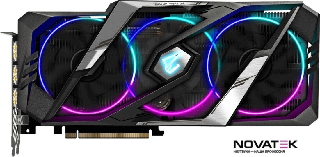 Видеокарта Gigabyte AORUS GeForce RTX 2080 Super 8G GV-N208SAORUS-8GC