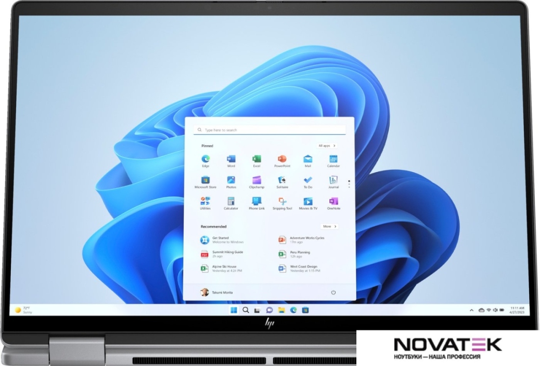 Ноутбук 2-в-1 HP Envy x360 2-в-1 14-fc0016ci A16K6EA